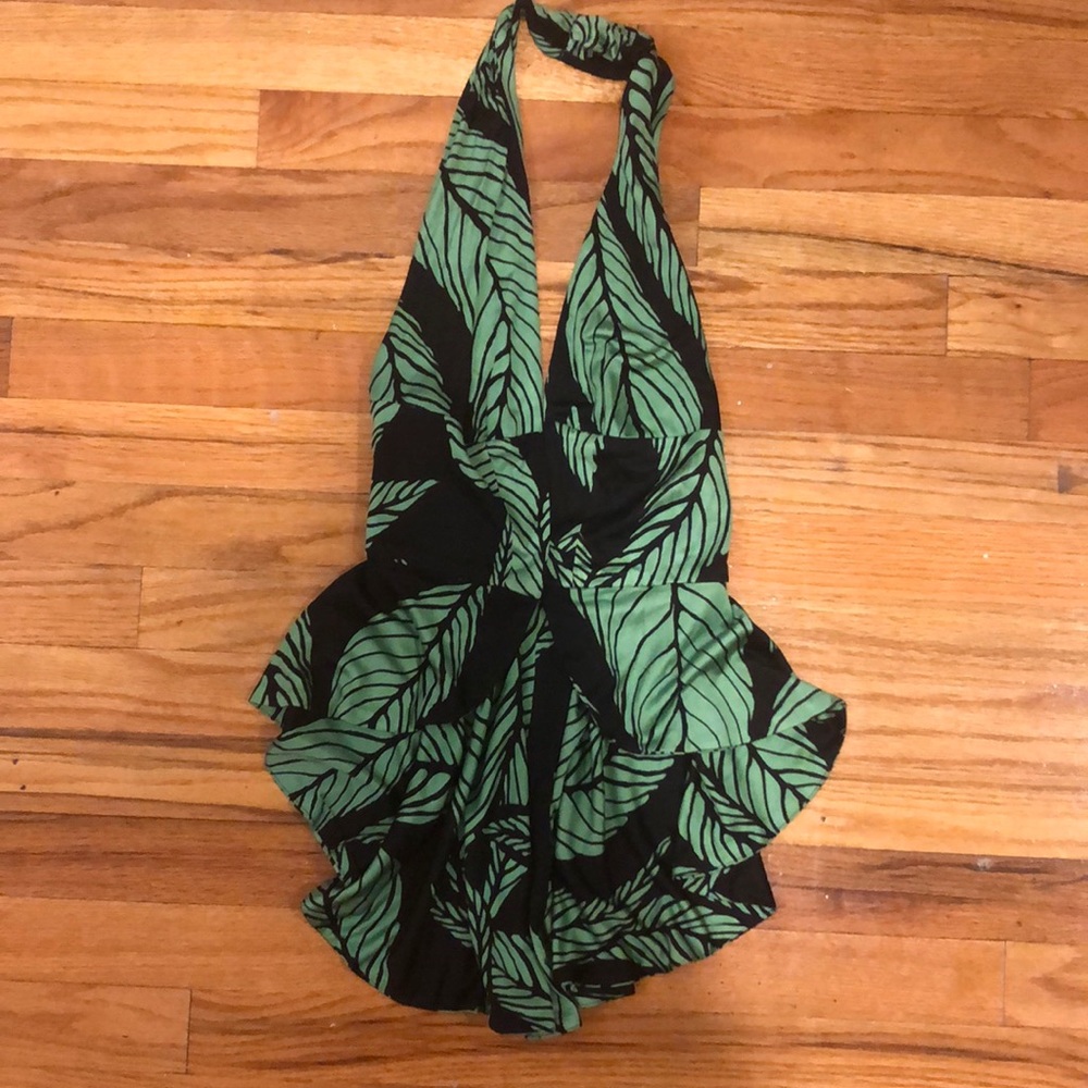 Mara hoffman halter top with mid drift